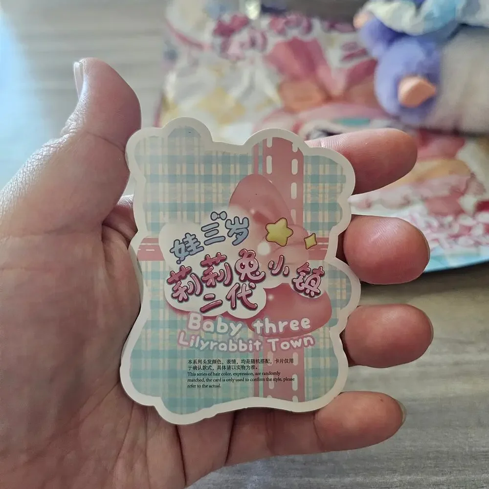 Baby Three Lily Rabbit Town V2 Purple Bunny Special Crying Eyes OPENED CONFIMED